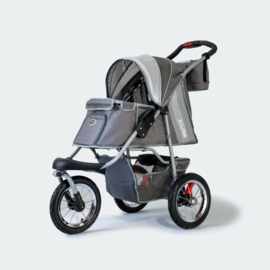 InnoPet Comfort Eco Air Black Silver Hondenbuggy - Gratis verzending