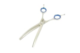 Gebogen Schaar Chunker 7"Tritra Professioneel 20 Tands 440 C- Ideaal voor Doodles-Gratis Verzending