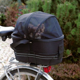 TRIXIE FIETSMAND BAGAGE DRAGER SMAL ZWART 48X29X42 CM - Gratis Verzending