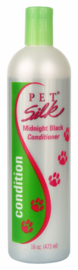 Pet Silk Midnight Black Conditioner 473 ML - vochtbalans en tegen klitten