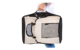 Topmast Nylon Reisbench  Beige 8 Maten - Gratis Verzending.