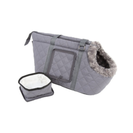 Scruffs Wilton Carrier Hondentas Grijs 38 x 20 x 24 cm
