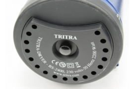 Waterblazer/Föhn Tritra PR met standaard en voet Blauw- Gratis verzending
