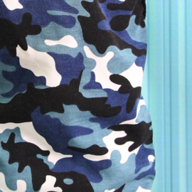 Hondenshirt Camouflage Blauw Small - Ruglengte 25 cm - In voorraad