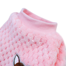 Hondentrui Cute Roze - Maat Large - Ruglengte 30 cm - In voorraad