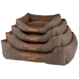 Scruffs Hondenmand Windsor Box Bed Bruin - Gratis Verzending