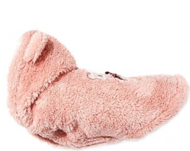 Puppy Angel hondenjas BBOBBO (TM) Teddy Hoodie Roze Medium- Ruglengte 25 cm- In voorraad