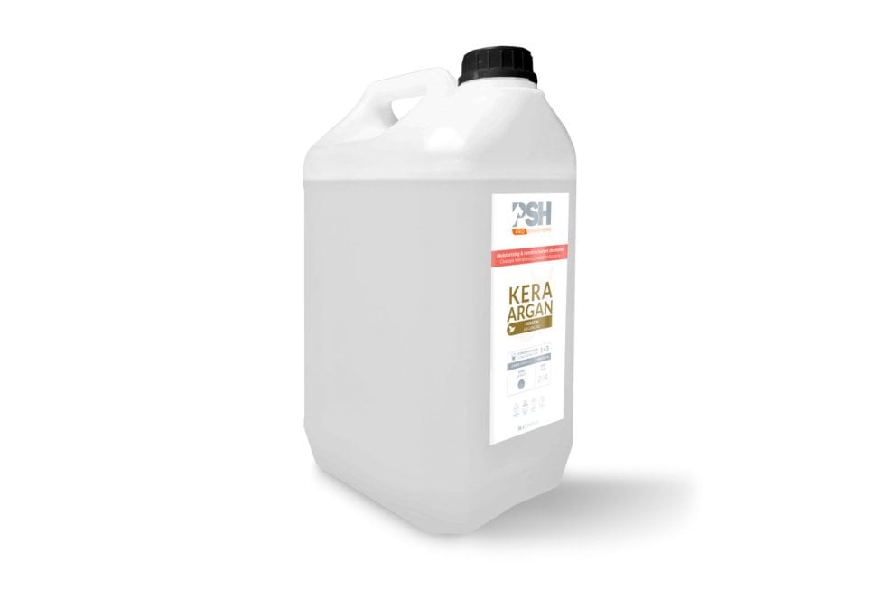 PSH Kera Argan Hondenshampoo 5 Liter- Droge - Beschadigde Vacht
