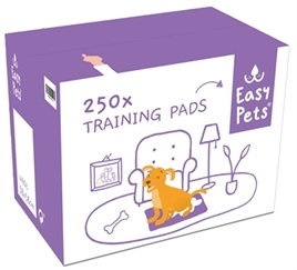 EASYPETS PUPPY TRAININGSPADS 58X58 CM 250 STUKS - Gratis Verzending