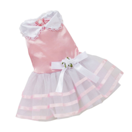 Hondenjurk Romantica Roze Large - Ruglengte 30-32 cm - In voorraad