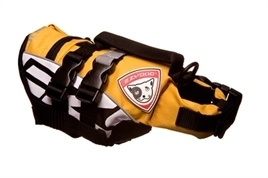 EzyDog Seadog Zwemvest Geel DFD Micro Yellow Kleine hond/ pup