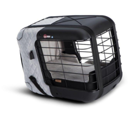 4Pets Caree vervoersbox, Cool Grey - Gratis Verzending