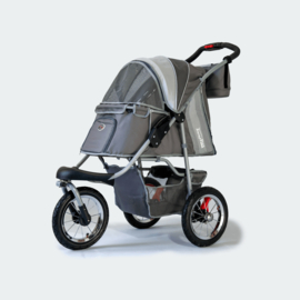 InnoPet Comfort Eco Air Black Silver Hondenbuggy - Gratis verzending