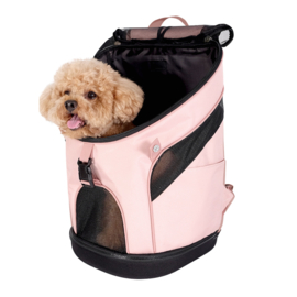 Honden Rugzak Ibiyaya Ultralight Backpack Carrier – Coral Pink - Gratis Verzending