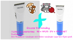 TIJDELIJK AANBIEDING -SET TONDEUSE TRITRA GROOT EN KLEIN - Gratis Verzending/UITVERKOCHT