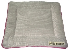 LITTLE RASCALS NAP LIGBED  ROZE  56X51X3 CM OP=OP