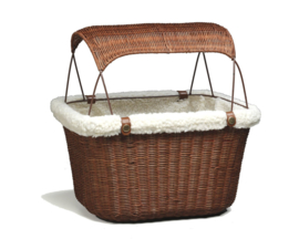 Fietsmand Solvit  Tagalong  Wicker 38x28 cm- Gratis Verzending