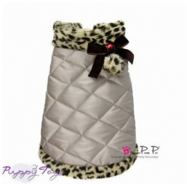 Pretty Pet Leopard Silver Coat  S