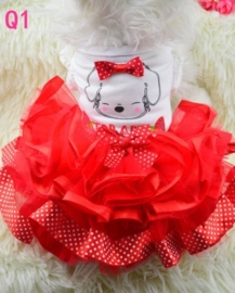 Hondenjurk Puppy Star Groen XL- Ruglengte 35 cm- In voorraad