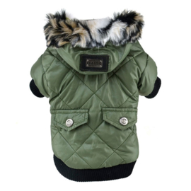 Hondenjas Cool Groen XL - Ruglengte 30 cm -In voorraad