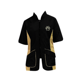 Trimshirt Easy zwart/zand S t/m 3XL- Gratis Verzending