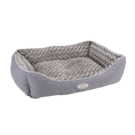 Hondenmand Scruffs Wilton Box Bed Grijs - Gratis Verzending