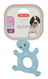 PUPPYSPEELGOED ZOLUX LATEX CHILDPAD BLAUW 8,5X2X9,5 CM - In voorraad