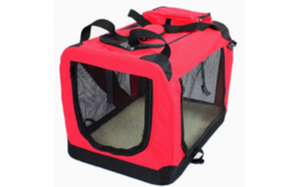Topmast Nylon Reisbench  Rood 7 Maten - Gratis Verzending.
