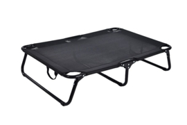 Hondenstretcher Oudoor Maxi Zwart 120 X 80 cm - Gratis Verzending