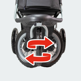Innopet Buggy Comfort EFA Eco Black/Silver - Gratis Verzending