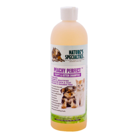 Nature’s Specialties Peachy Perfect Shampoo 473ml -  shampoo voor puppy’s en kittens
