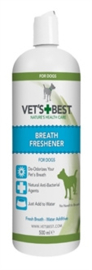 VETS BEST BREATH FRESHENER HOND 500 ML- mondwater