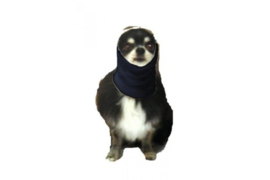 Oorbescherming Hond (Hoodie)Small- Blauw