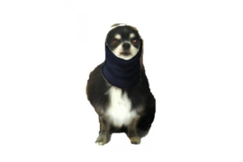 Oorbescherming Hond (Hoodie )Small- Blauw