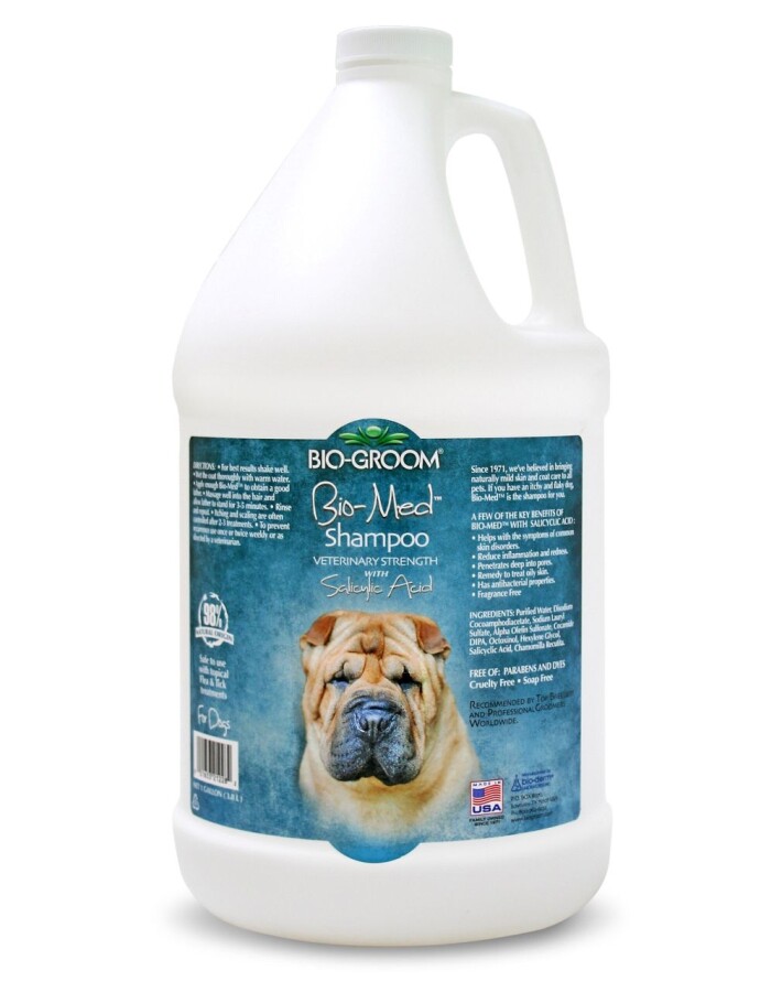 Bio-Groom-Med Shampoo 3,8 Liter – Medisch Krachtige Shampoo voor Gevoelige Hondenhuid