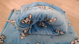 Hondenslaapzak Welness Little Mouse Blauw - 50x60 cm - In voorraad
