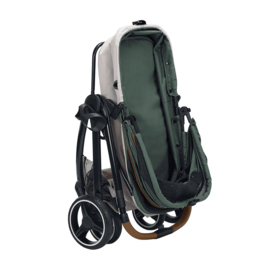 Ibiyaya Hondenbuggy  Retro Luxe Stroller - Soft Sage - Gratis Verzending