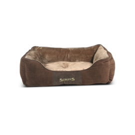 Scruffs Chester Box Bed Chocolade - Gratis Verzending