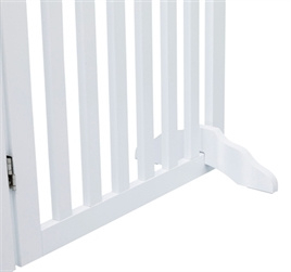 Trixie Hondenhek Met Deur Wit 60-160 x 81 cm - Gratis Verzending