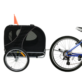 TOPMAST HONDENFIETSKAR ORIGINAL OPVOUWBAAR ZWART - LARGE-Gratis Verzending