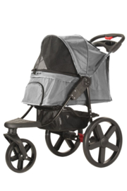 Topmast Hondenbuggy Comfort All Terrain Antraciet met 3 wielen-Gratis verzending
