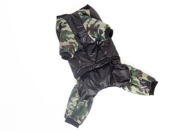 Honden pak Camouflage Grote Honden -  3XL - Ruglengte 45 -48 cm - In Voorraad