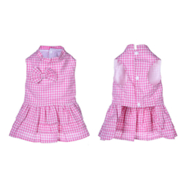 Hondenjurk Square Roze Small - Ruglengte 20 cm - In voorraad