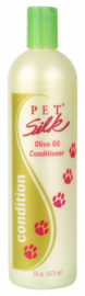 PET SILK OLIVE OIL CONDITIONER 473 ML