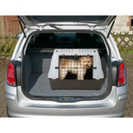 Honden TransportBox Skudo grijs  100x60x65 cm - Gratis Verzending