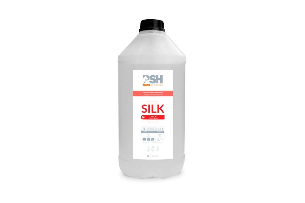 PSH Silk Hondenshampoo 5 liter- Puppies - gevoelige vacht en huid