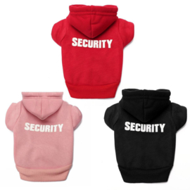 Honden Hoody Security XS t/m 3XL