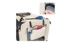 Topmast Nylon Reisbench  Beige 8 Maten - Gratis Verzending.