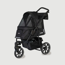 InnoPet Hondenbuggy Premium Cozy Zwart - Gratis Verzending