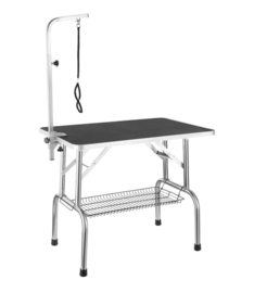 Trimtafel XXL 120 x 60 x 67 cm Inklapbaar Met Enkele Trimbeugel - Gratis verzending